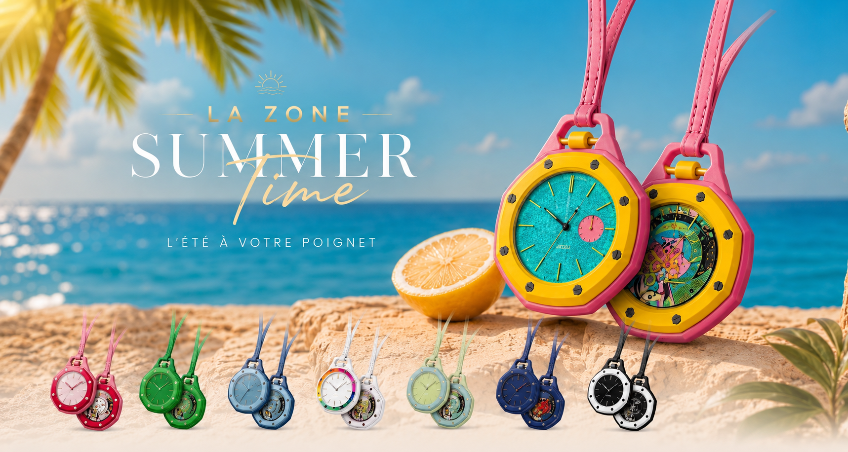 LaZone Summer Time — L'été à votre poignet